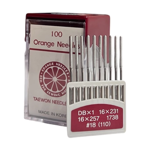 Aguja plana cubo delgado china